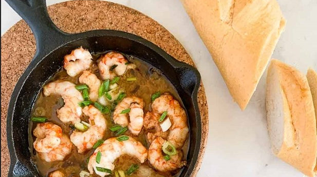 Gin-Infused Prawn Poppers